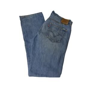 Levi’s Men’s 501 Button Fly Denim Jeans Size 36/34 Straight Leg